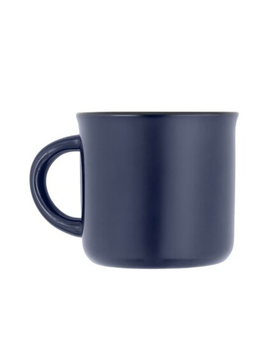 Mug en céramique 280 ml | Lini Matières : céramique Couleurs : bleu marine cadeau client original