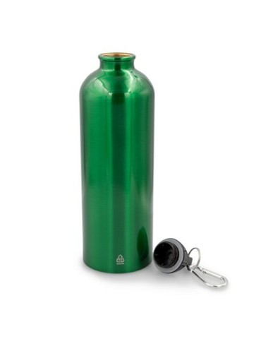 Bouteille de sport 750 ml  avec mousqueton| Laveriano Matières : plastique Couleurs : vert 2