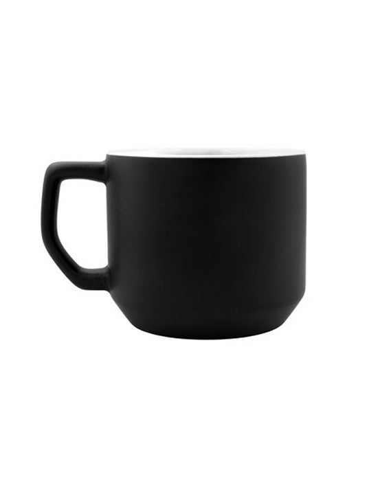 Mug en céramique 330 ml | Everika Matières : céramique Couleurs : noir personnalisation sur mesure