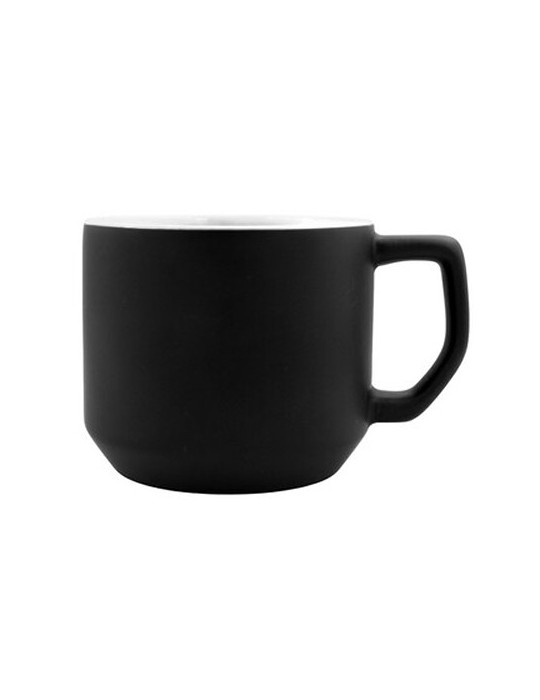 Mug en céramique 330 ml | Everika Matières : céramique Couleurs : noir personnalisation rapide en France