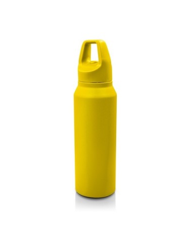 Bouteille de sport 530 ml Air Gifts | Almaide Matières : acier inoxydable Couleurs : jaune