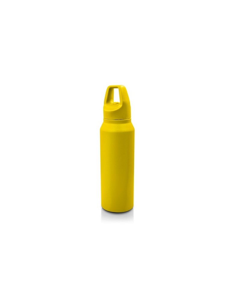 Bouteille de sport 530 ml Air Gifts | Almaide Matières : acier inoxydable Couleurs : jaune