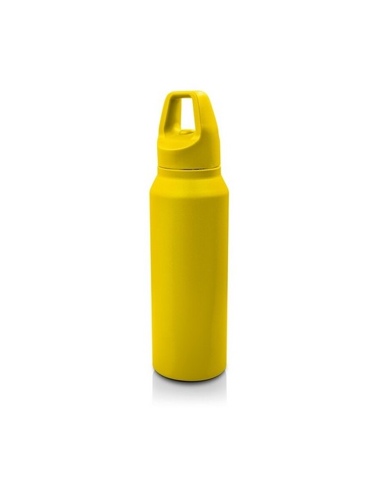 Bouteille de sport 530 ml Air Gifts | Almaide Matières : acier inoxydable Couleurs : jaune