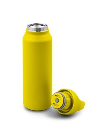 Bouteille de sport 530 ml Air Gifts | Almaide Matières : acier inoxydable Couleurs : jaune 2
