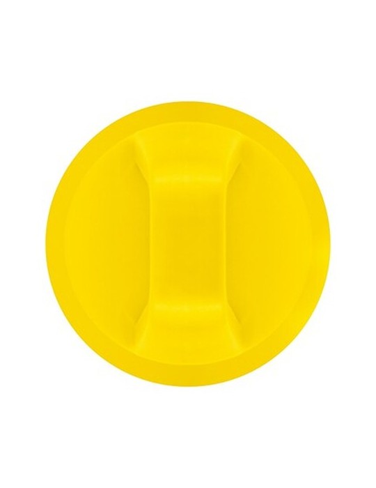 Bouteille de sport 530 ml Air Gifts | Almaide Matières : acier inoxydable Couleurs : jaune cadeau affaires élégant