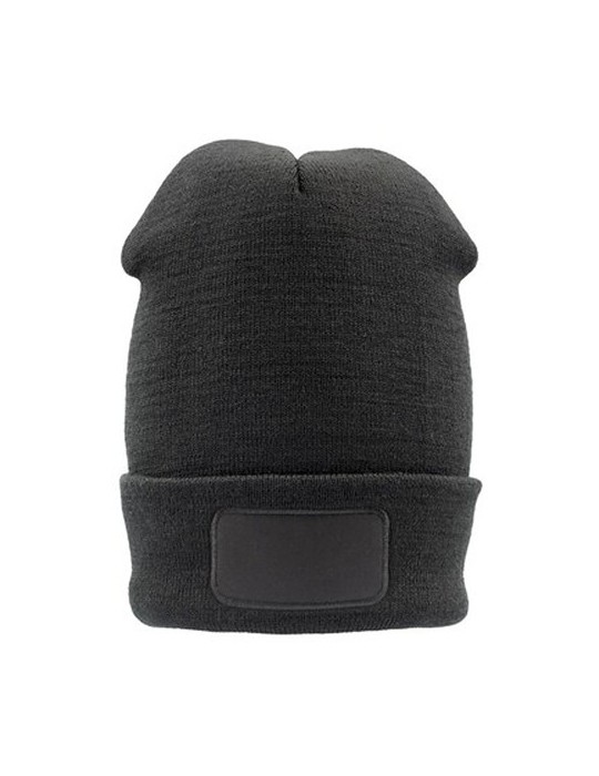 Bonnet  B'RIGHT| Zeza Matières : acrylique Couleurs : noir impression haute définition