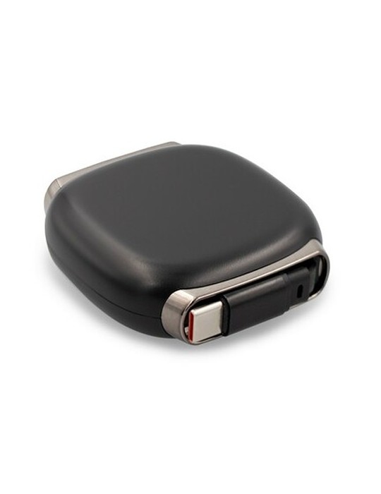 Câble de charge | Luborek Matières : ABS Couleurs : noir personnalisable avec votre logo