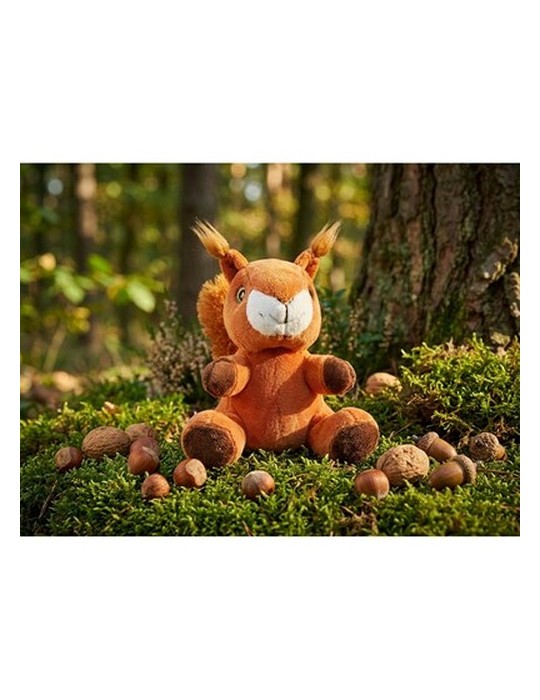 Écureuil en peluche | Zemgus Couleurs : orange cadeau entreprise pas cher