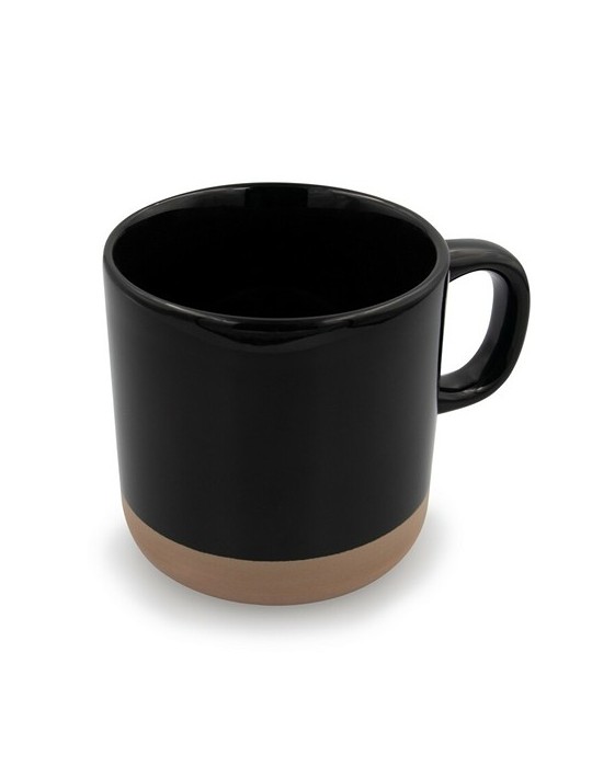 Mug en céramique 340 ml | Aato Matières : céramique Couleurs : noir
