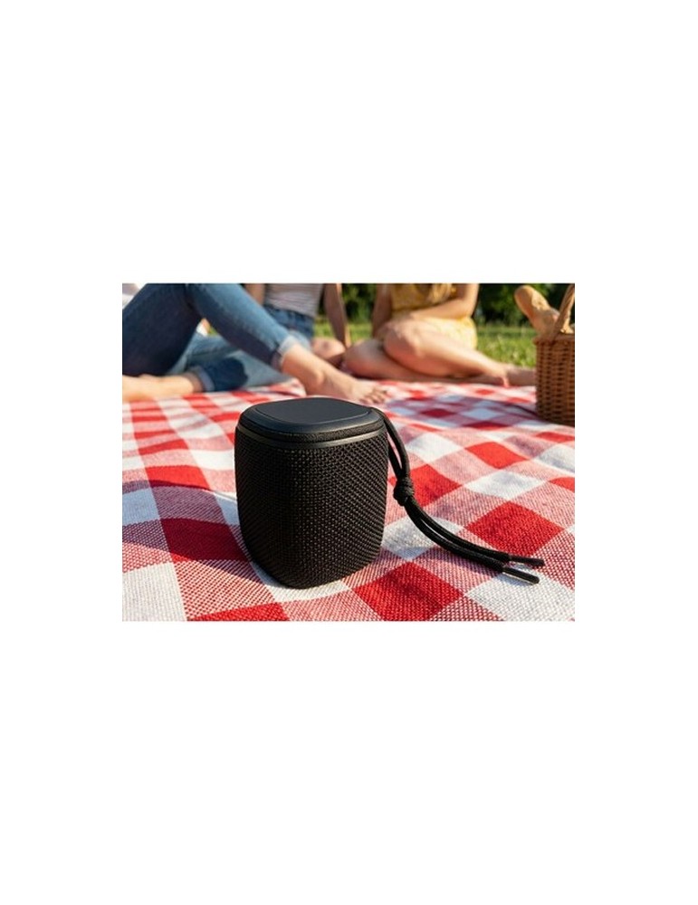 Enceinte sans | Dobrin Matières : ABS Couleurs : noir impression haute définition