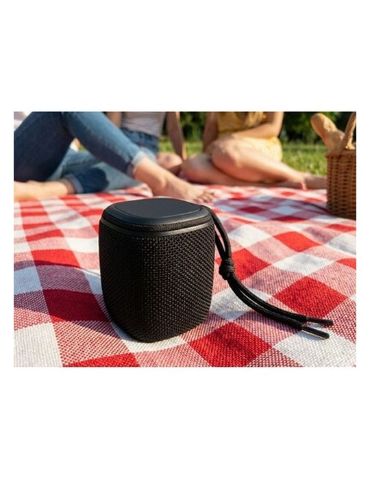 Enceinte sans | Dobrin Matières : ABS Couleurs : noir impression haute définition