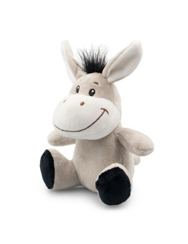 Âne en peluche | Zigis Couleurs : gris