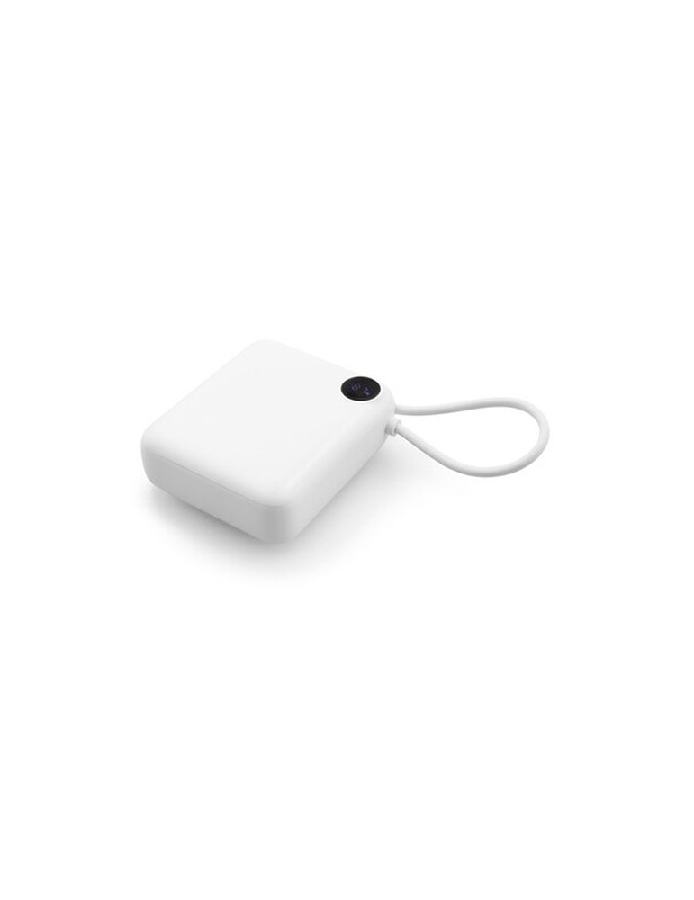 Power bank 10000 mAh | Alula Matières : ABS Couleurs : blanc cadeau entreprise pas cher