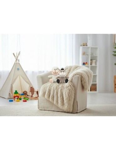 Vache en peluche | Zigeta Couleurs : blanc 2