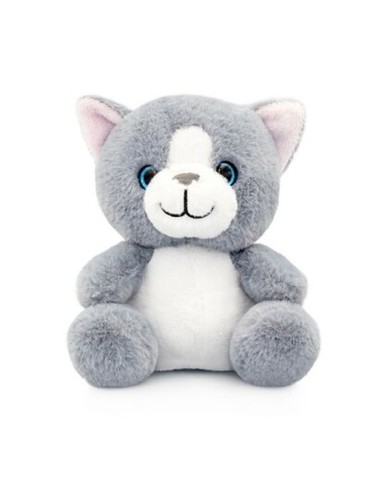 Chat en peluche | Elvins Couleurs : gris 2