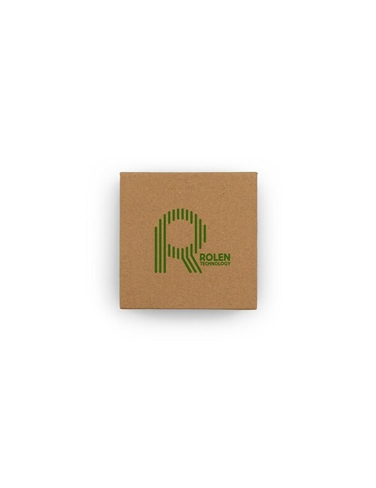 Porte-mémos avec notes autocollantes | Nexh Matières : carton Couleurs : naturel impression haute définition