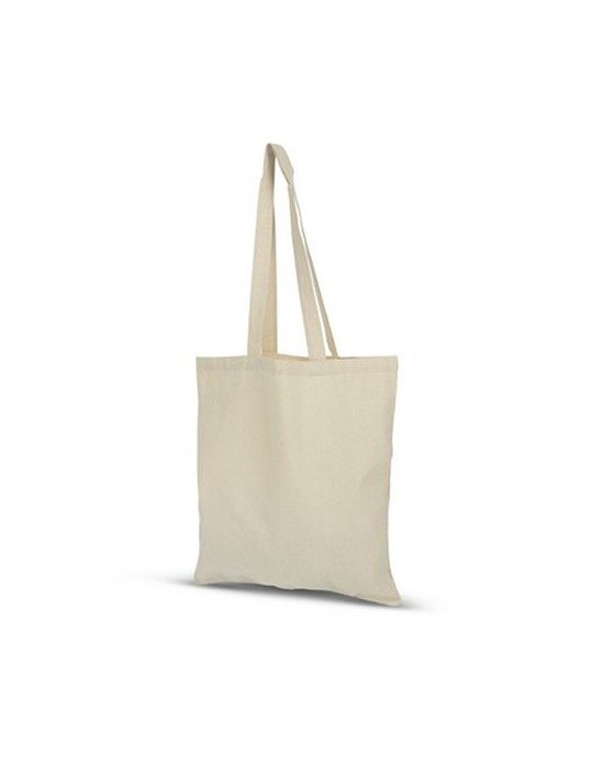 Sac shopping en coton | Huans Matières : coton Couleurs : beige goodies publicitaire événementiel