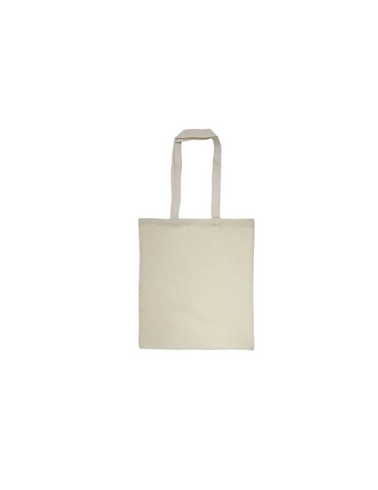 Sac shopping en coton | Huans Matières : coton Couleurs : beige impression haute définition