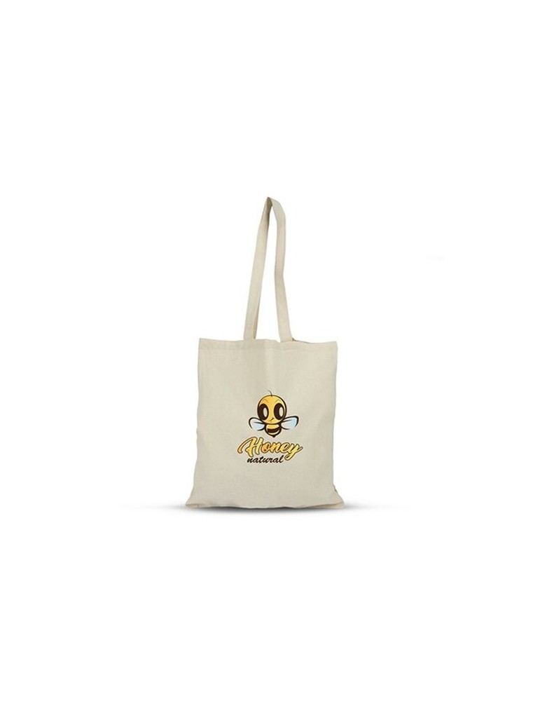 Sac shopping en coton | Huans Matières : coton Couleurs : beige livraison express 24h 48h