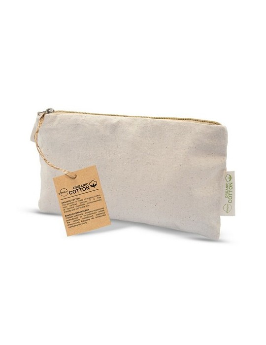 Trousse de toilette en coton organique B'RIGHT | Reons Matières : coton organique Couleurs : beige