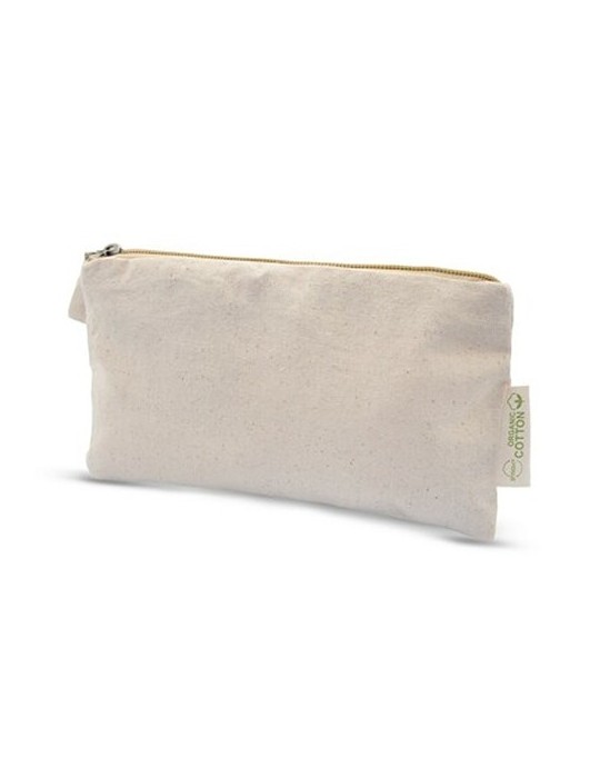 Trousse de toilette en coton organique B'RIGHT | Reons Matières : coton organique Couleurs : beige cadeau entreprise pas cher