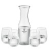 Set  de boisson en verre recyclé personnalisé - PICCADILLY Matières : verre recyclé Couleurs : transparent impression haute défi