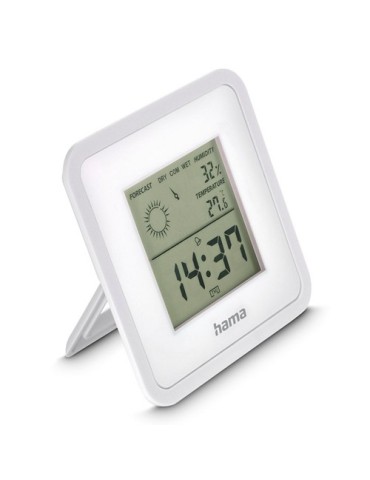 Thermomètre, hygromètre, horloge de bureau Hama Borneo 2