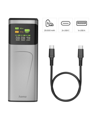 Power Bank 20000 mAh Hama High Power 65W