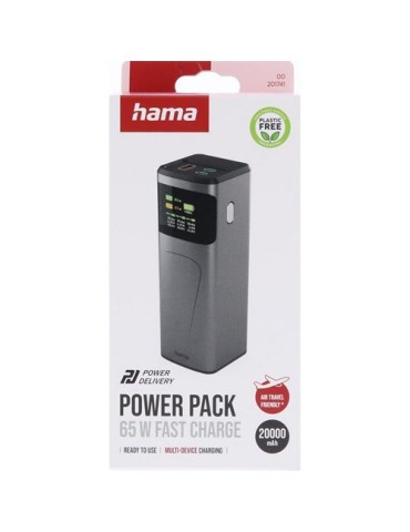 Power Bank 20000 mAh Hama High Power 65W