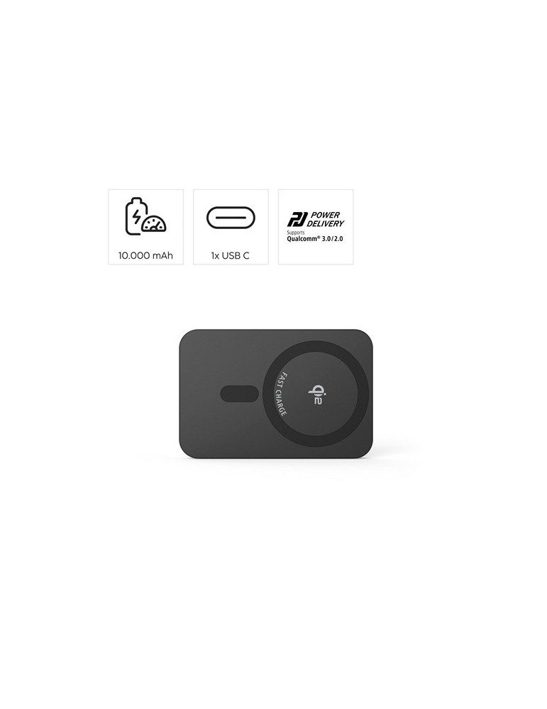 Power Bank magnétique 10000 mAh Hama