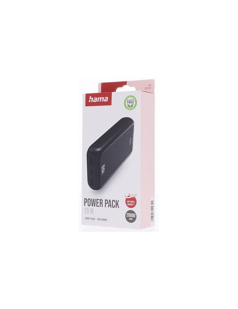 Power Bank 20000 mAh Hama Power Pack Performance