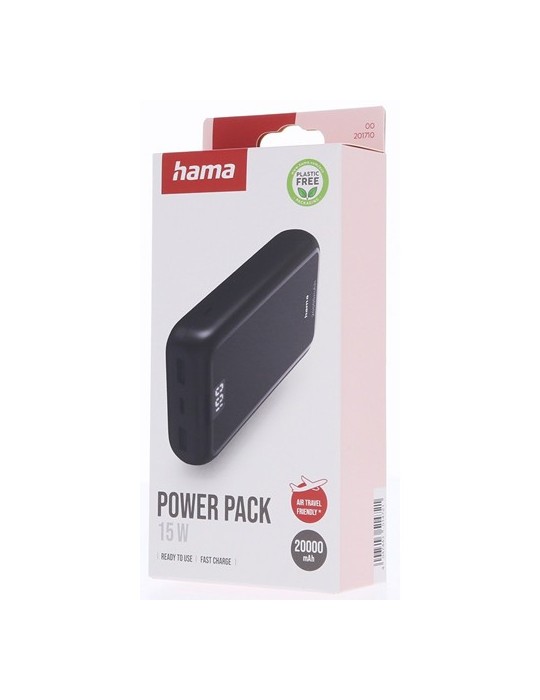 Power Bank 20000 mAh Hama Power Pack Performance