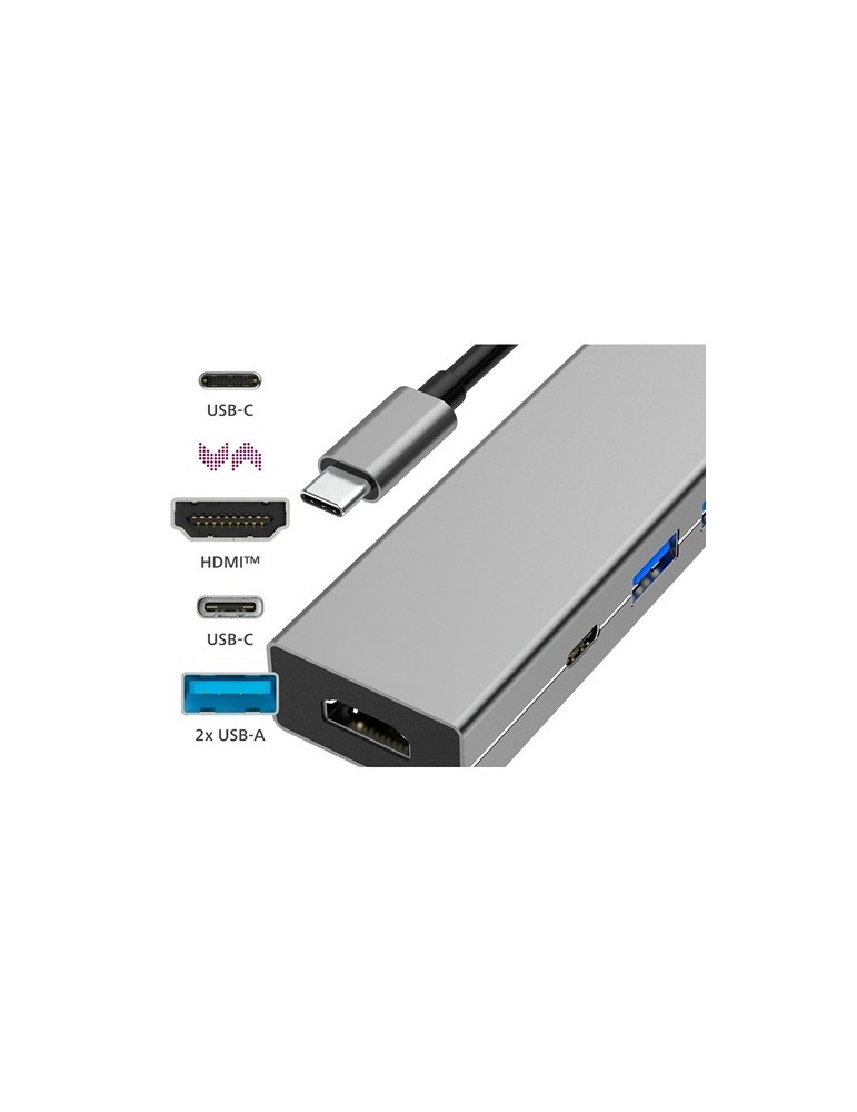 Hub USB, USB-C, HDMI Hama