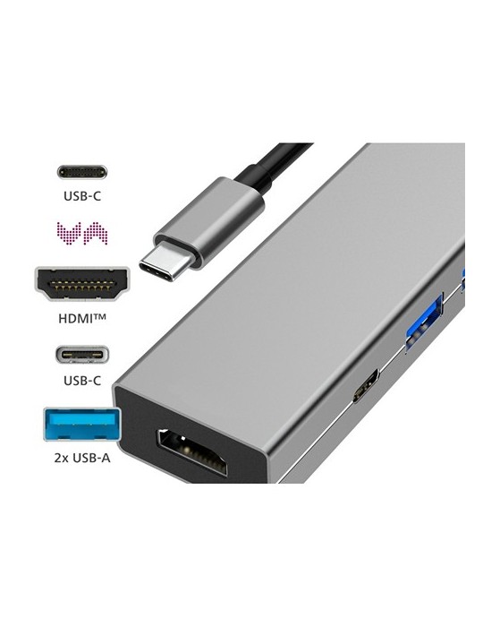 Hub USB, USB-C, HDMI Hama