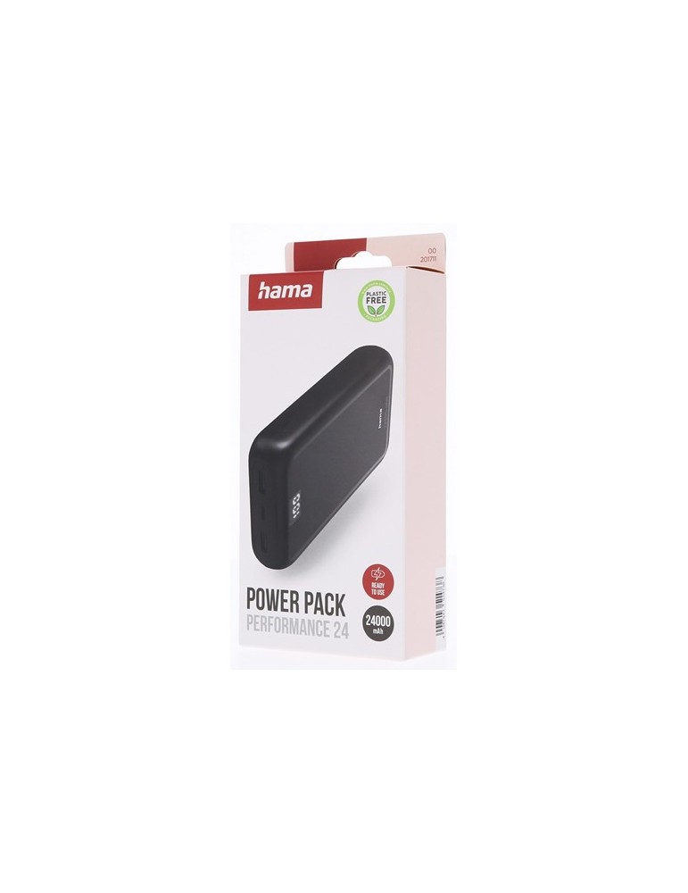 Power Bank 24000 mAh Hama Power Pack Performance