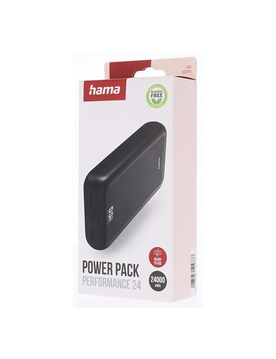 Power Bank 24000 mAh Hama Power Pack Performance