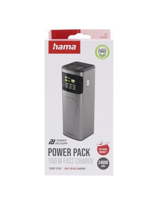 Power Bank 24000 mAh Hama High Power 150W
