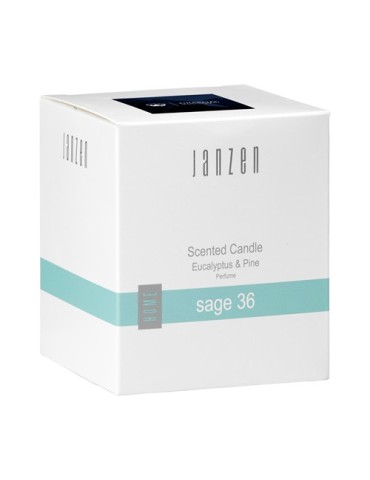 JANZEN Scented Candle Sage 36 bougie parfumée