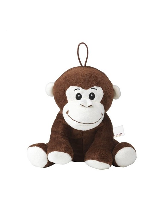 Moki singe en peluche