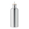 Gourde isotherme personnalisée double paroi 1,5L - HELSINKI EXTRA Matières : acier inoxydable Couleurs : argenté mat cadeau entr