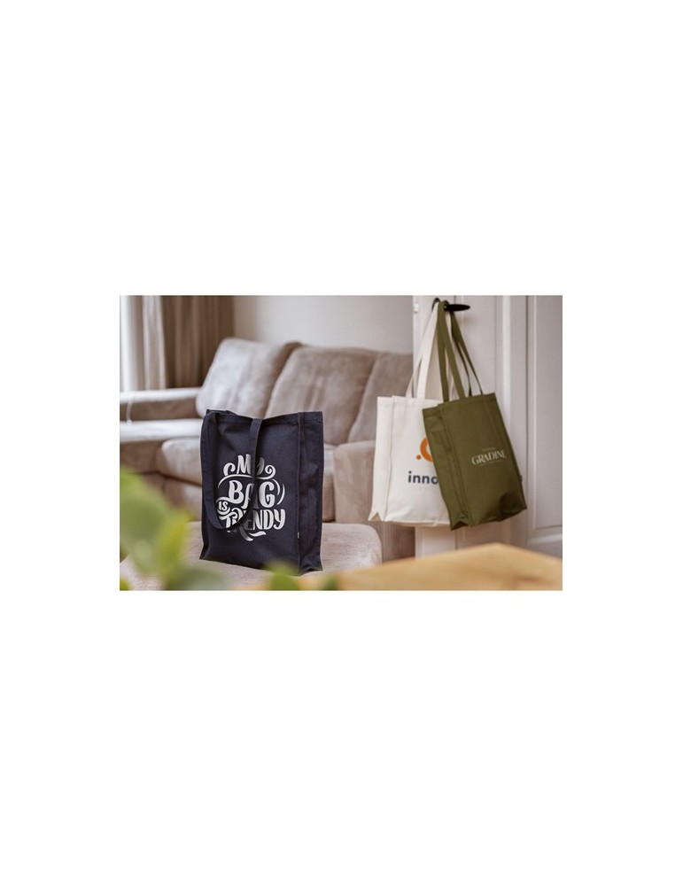 Solid Bag Colour GRS Recycled Canvas (340 g/m²) sac