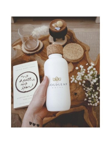 EcoBottle White 650 ml d'origine végétale - fabriquée en EU