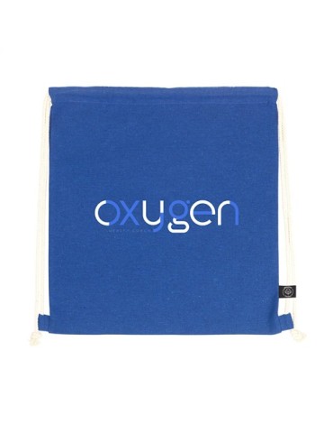 PromoColour GRS Recycled Cotton Backpack (150 g/m²) 2