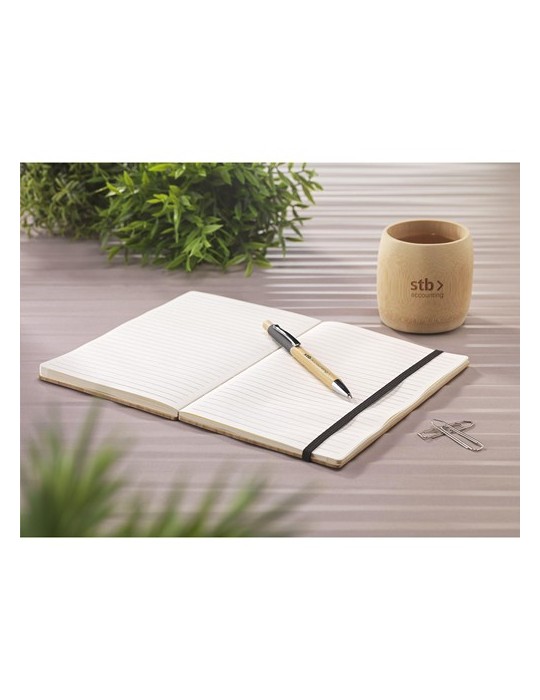 Bamboo Journal Naked Spine Notebook A5 carnet de notes