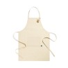 Tablier Éthique et Pratique Personnalisé Zowi Fairtrade pas cher Matières : coton Couleurs : naturel