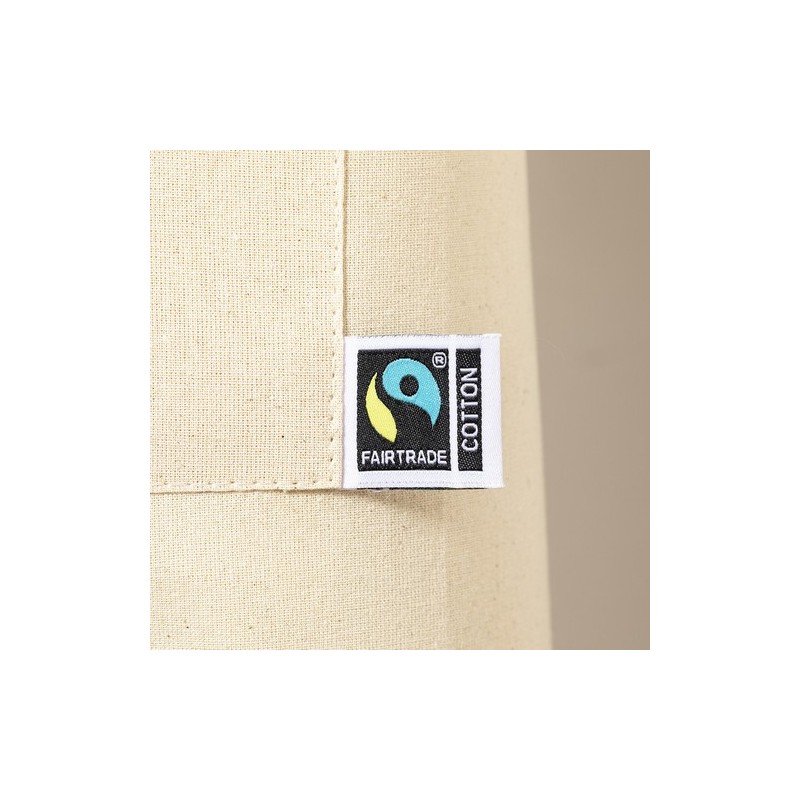 Tablier Éthique et Pratique Personnalisé Zowi Fairtrade pas cher Matières : coton Couleurs : naturel goodies publicitaire événem