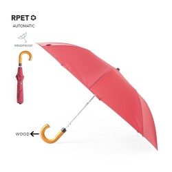 Parapluie Éco-responsable et Pratique Personnalisé pas cher - Branit Matières : PET recyclé Couleurs : bleu marine 2