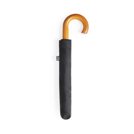 Parapluie Éco-responsable et Pratique Personnalisé pas cher - Branit Matières : PET recyclé Couleurs : bleu marine marquage coul