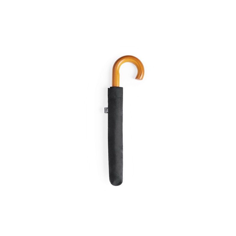 Parapluie Éco-responsable et Pratique Personnalisé pas cher - Branit Matières : PET recyclé Couleurs : bleu marine personnalisat