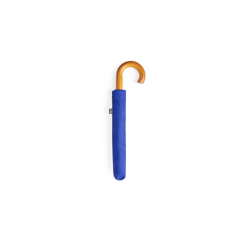 Parapluie Éco-responsable et Pratique Personnalisé pas cher - Branit Matières : PET recyclé Couleurs : bleu goodies publicitaire